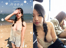 《最新流出反差嫩妹》人不可貌相清純白皙無毛美鮑愛露出少女【伊理文】大街超市商場景區各種人前露出