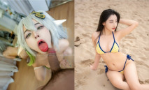 【5月新檔】火爆各大成人平台的阿黑顏網黃Coser「Meiilyn」露臉自慰啪啪私拍合集