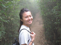 眼鏡行女員工在群組上分享給大家