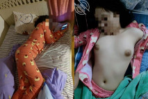 海角亂倫大神與妹妹不可告人的事兒，一點點成功把妹妹征服拿下，稀疏的陰毛真是愛死了