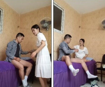 嫖娼遇到愛情，被小姐姐看上了，滿眼的星星 她開心壞了，高興又舒服爽歪歪，沒見這麼騷的野雞，關鍵還長得怪漂亮嘞！