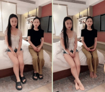 2025年8月最新，【新婚快樂】，在酒店面試兩個大奶騷貨，開啟雙飛大戰，一般人真的扛不住，少婦太騷了