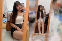 冒充經紀人忽悠漂亮小姐姐 脫光光看看她的鮑魚是否處女