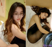 花錢找這種類型的模特兒拍攝也太好了，大尺度拍完還能來打一炮，四眼漂亮大方的連體黑絲高挑妹子，想怎麼拍想怎麼玩都賣力的配合