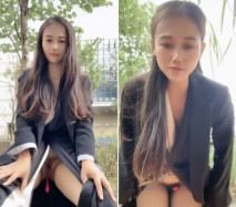 御姐女神！【寶寶】極品大長腿~絲襪裸空跳蛋~戶外泄尿！