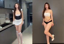 新品福利，國內裸替演員【沈樵】抖音風作品，各種裸舞挑逗