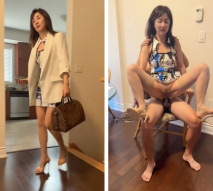 被騷擾的女職員 主管：回來這麼早？你這新衣服還挺好看的 女職員：我今天可累了，別別別，別動我，別碰，啊啊~