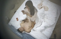 流出酒店偷拍 年輕情侶連續開房美女和男友各種姿勢還被抱起來操穴