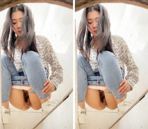 小縣城路邊溝廁刁鑽角度偷拍 多位美女的極品美鮑