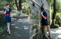 國模私拍泄密！美臀美鮑性感小姐姐【小淇】大尺度公園露出拍攝女體藝術，撫媚勾人的眼神特別想要進入征服她