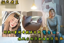 探花大神老王暑假約學妹系列 網約18歲剛開包不久的文藝范眼鏡學生妹雄風在線幹得癱軟幹出血