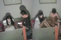 城中村民宿旅館攝像頭偷拍 顏值還不錯的年輕賣淫女和多個嫖客的性交易可惜了這麼漂亮的小姐姐幹這個