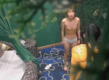 安防酒店攝像頭高清偷拍 年輕情侶做玩愛玩遊戲起衝突幹架男友說要殺她爸爸，這樣的渣男早點分手吧