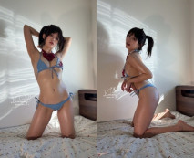 6月新品，推特露臉福利姬！藝校活潑美女【玉米yum_707】最新VIP專享，超頂脫衣裸舞三屏騷舞