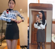 最新抖音泄密，23萬粉美腿頂級氣質美女【Loioeei】超級反差私拍，露臉露點做愛狂插，母狗屬性拉滿了