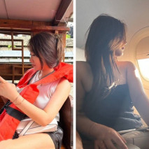 2025年5月最新，富二代約炮23歲上海小模特，完美露臉，極品好身材，蜜桃臀後入又緊又濕