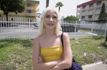 歐美性愛公車 開著車在馬路上找妹子，談好價錢拉上車就開幹 字幕版