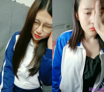 花了3W剛從學校拉了三個超級粉嫩學生妹，為了還貸出來賣初夜有露臉 身材非常正點一個接一個輪流著幹