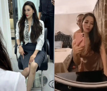 抖音3萬粉名媛C姨跟老頭露臉口交啪啪 超會吹簫，鏡子前被老頭瘋狂後入猛操！