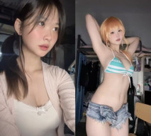 7月新品，甜美小騷UP妹【一隻羊咩咩】付費露臉福利，裸舞自慰反差感拉滿