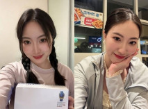 情侶性愛自拍 豐滿尤物遭男友各種調教 身穿開襠黑絲口交後入刺激感爆棚！