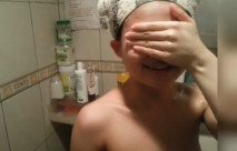 寶貝開始錄影了 在浴室後入女友內射