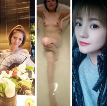 反差母狗，跪地爬行求爸爸賞賜肉棒吃。女孩：我要雞巴~唔~太大了太大啦